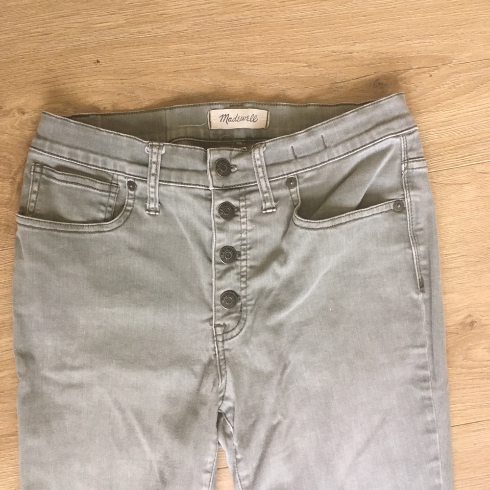 Madewell high waist skinny jeans